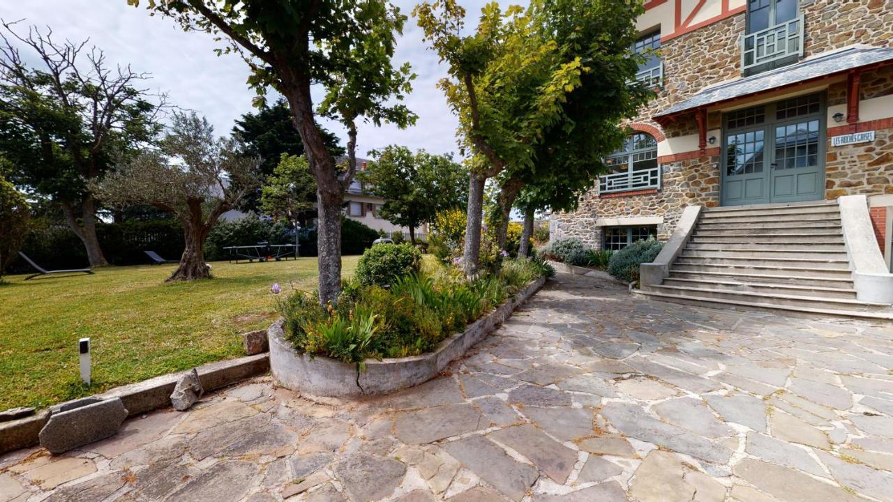 Les Roches Grises, Luxueuse Villa Face Mer, 4Etoiles, Spa Et Jardin Panoramique, Societe La Clef Decamp Granville Exterior photo